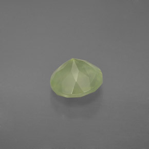 1,94 ctw natürlicher grüner Prehnit, Transparent, Transparent / Lichtdurchlässig