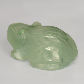 20,35 ctw natürlicher grüner Prehnit, Transparent, Transparent / Lichtdurchlässig