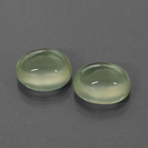  ct natürliche grüner Prehnit-Edelsteine, Transparent, Transparent / Lichtdurchlässig