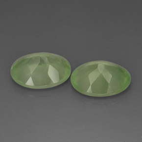  ct natürliche grüner Prehnit-Edelsteine, Transparent, Transparent / Lichtdurchlässig