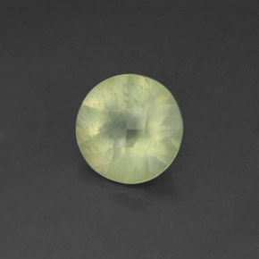 1,71 ctw natürlicher grüner Prehnit, Transparent, Transparent / Lichtdurchlässig