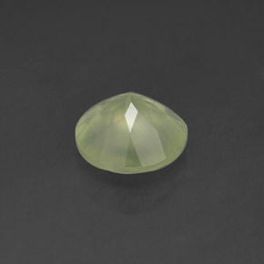1,71 ctw natürlicher grüner Prehnit, Transparent, Transparent / Lichtdurchlässig