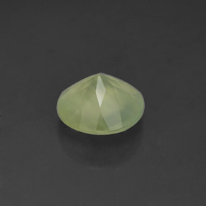 1,71 ctw natürlicher grüner Prehnit, Transparent, Transparent / Lichtdurchlässig