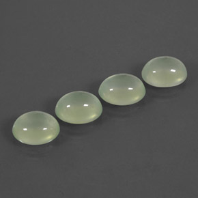  ct natürliche grüner Prehnit-Edelsteine, Transparent, Transparent / Lichtdurchlässig