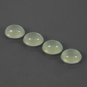  ct natürliche grüner Prehnit-Edelsteine, Transparent, Transparent / Lichtdurchlässig