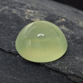 3,01 ctw natürlicher grüner Prehnit, Transparent, Transparent / Lichtdurchlässig