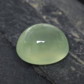 2,90 ctw natürlicher grüner Prehnit, Oval Schliff, Transparent
