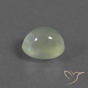 9,17 ctw natürlicher Light Green  Prehnit, Oval, Transparent / Lichtdurchlässig