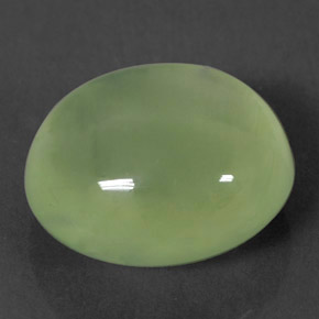 17,09 ctw natürlicher grüner Prehnit, Transparent, Transparent / Lichtdurchlässig