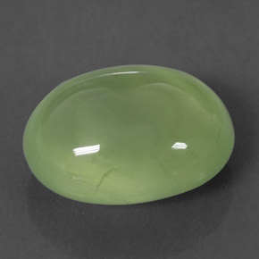 12,22 ctw natürlicher grüner Prehnit, Transparent, Transparent / Lichtdurchlässig