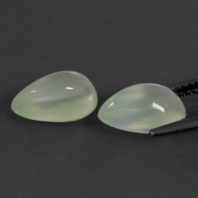  ct natürliche Grün Prehnit-Edelsteine, Transparent, Transparent / Lichtdurchlässig