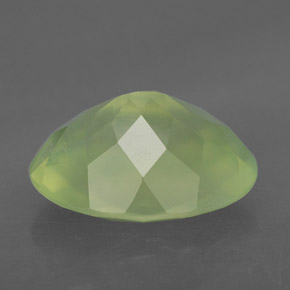 9,60 ctw natürlicher grüner Prehnit, Transparent, Transparent / Lichtdurchlässig