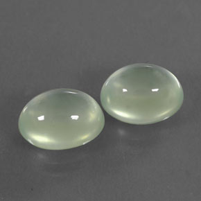  ct natürliche grüner Prehnit-Edelsteine, Transparent, Transparent / Lichtdurchlässig