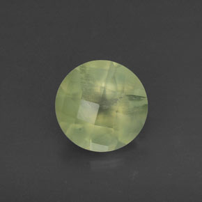 1,78 ctw natürlicher grüner Prehnit, Transparent, Transparent / Lichtdurchlässig