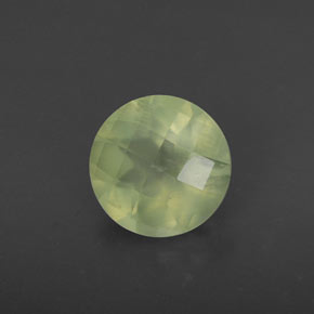 1,78 ctw natürlicher grüner Prehnit, Transparent, Transparent / Lichtdurchlässig