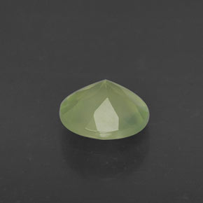 1,78 ctw natürlicher grüner Prehnit, Transparent, Transparent / Lichtdurchlässig