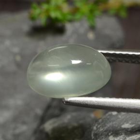 9,17 ctw natürlicher Pale Green  Prehnit, Oval Schliff, Transparent