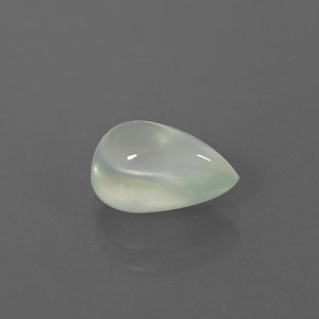 2,08 ctw natürlicher grüner Prehnit, Transparent, Transparent / Lichtdurchlässig