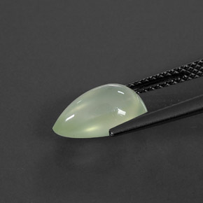 9,17 ctw natürlicher Grün Prehnit, Transparent, Transparent / Lichtdurchlässig