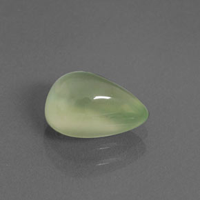 1,81 ctw natürlicher grüner Prehnit, Transparent, Transparent / Lichtdurchlässig