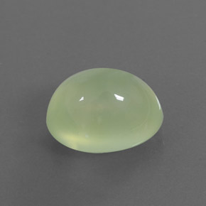 8,99 ctw natürlicher grüner Prehnit, Transparent, Transparent / Lichtdurchlässig