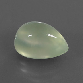4,75 ctw natürlicher grüner Prehnit, Transparent, Transparent / Lichtdurchlässig