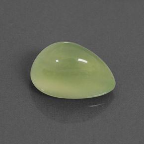2,38 ctw natürlicher grüner Prehnit, Transparent, Transparent / Lichtdurchlässig