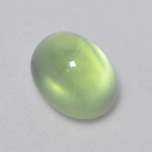 2,74 ctw natürlicher grüner Prehnit, Oval Schliff, Transparent