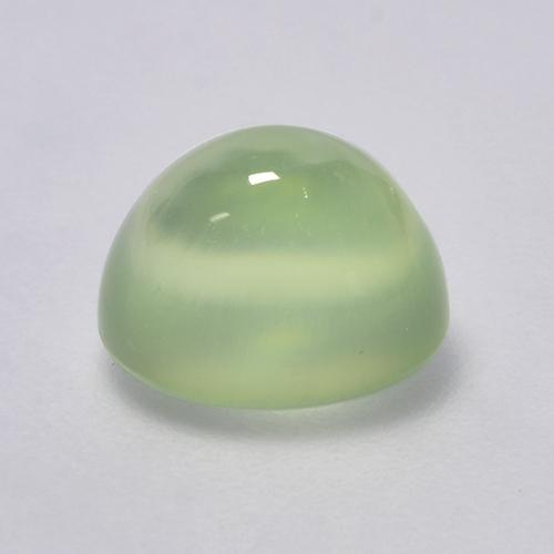 2,74 ctw natürlicher grüner Prehnit, Oval Schliff, Transparent