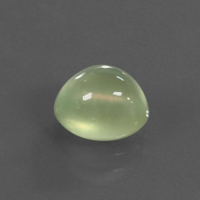 2,48 ctw natürlicher grüner Prehnit, Transparent, Transparent / Lichtdurchlässig