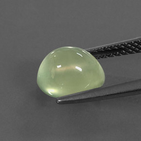 2,48 ctw natürlicher grüner Prehnit, Transparent, Transparent / Lichtdurchlässig