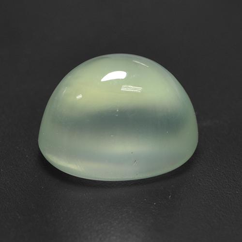 2,70 ctw natürlicher grüner Prehnit, Oval Schliff, Transparent