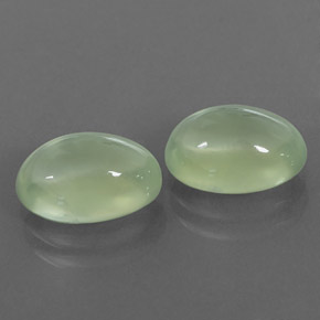  ct natürliche grüner Prehnit-Edelsteine, Transparent, Transparent / Lichtdurchlässig