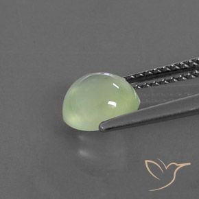 9,17 ctw natürlicher Yellow Green  Prehnit, Oval, Transparent / Lichtdurchlässig
