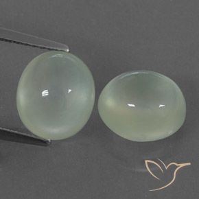 6.26ctw Natürlicher Light Hazel Green    Prehnit, Oval, Transparent / Lichtdurchlässig