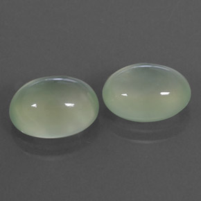  ct natürliche grüner Prehnit-Edelsteine, Transparent, Transparent / Lichtdurchlässig