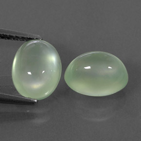  ct natürliche grüner Prehnit-Edelsteine, Transparent, Transparent / Lichtdurchlässig