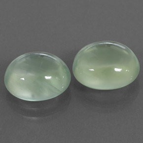  ct natürliche grüner Prehnit-Edelsteine, Transparent, Transparent / Lichtdurchlässig