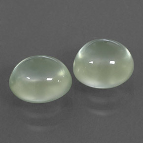  ct natürliche grüner Prehnit-Edelsteine, Transparent, Transparent / Lichtdurchlässig