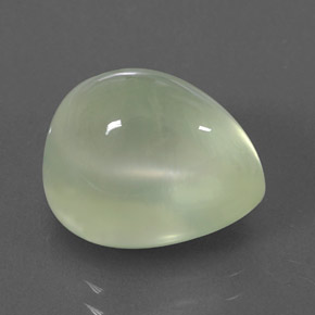 9,95 ctw natürlicher grüner Prehnit, Transparent, Transparent / Lichtdurchlässig