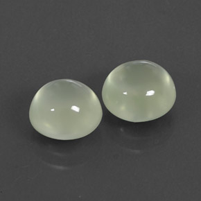  ct natürliche grüner Prehnit-Edelsteine, Transparent, Transparent / Lichtdurchlässig
