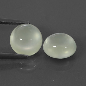  ct natürliche grüner Prehnit-Edelsteine, Transparent, Transparent / Lichtdurchlässig