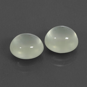  ct natürliche grüner Prehnit-Edelsteine, Transparent, Transparent / Lichtdurchlässig