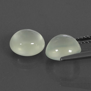  ct natürliche grüner Prehnit-Edelsteine, Transparent, Transparent / Lichtdurchlässig