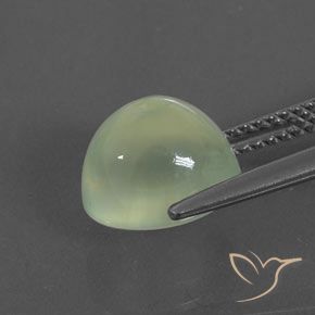 9,17 ctw natürlicher Yellow Green  Prehnit, Oval, Transparent / Lichtdurchlässig