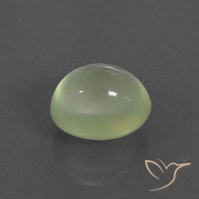 9,17 ctw natürlicher Yellow Green  Prehnit, Oval, Transparent / Lichtdurchlässig