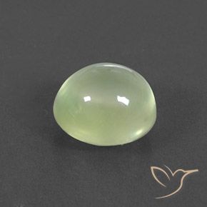 9,17 ctw natürlicher Yellow Green  Prehnit, Oval, Transparent / Lichtdurchlässig