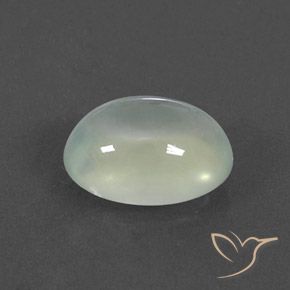 9,17 ctw natürlicher Light Yellow Green  Prehnit, Oval, Transparent