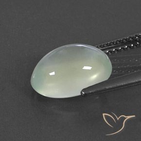 9,17 ctw natürlicher Light Yellow Green  Prehnit, Oval, Transparent