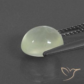 9,17 ctw natürlicher Warm Green     Prehnit, Oval, Transparent / Lichtdurchlässig